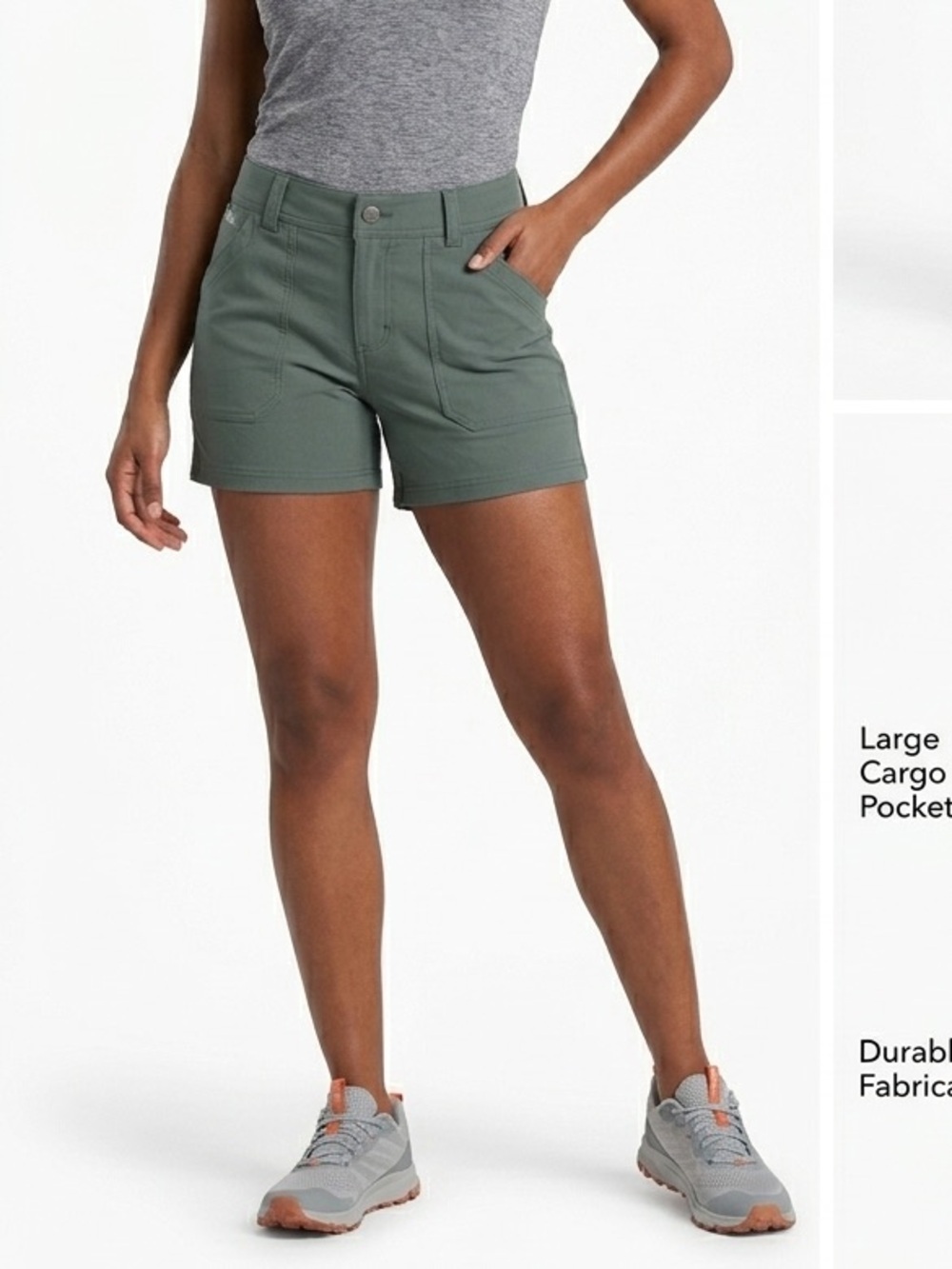 Kuhl Olive Green Women's Cargo Shorts